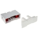 Eaton 20A Rail Mount Fuse Holder 1P-Pole 550V AC Flame Retardant Safeclip Series SC20HWH
