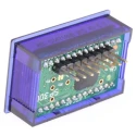Lascar SP 300 Series Digital Voltmeter DC LED Display 3.5-Digits ±1 %, 21.3mm x 34mm x 16mm SP 300-BLUE