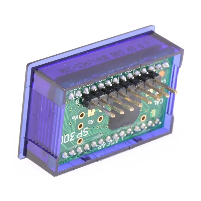 Lascar SP 300 Series Digital Voltmeter DC LED Display 3.5-Digits ±1 %, 21.3mm x 34mm x 16mm SP 300-BLUE