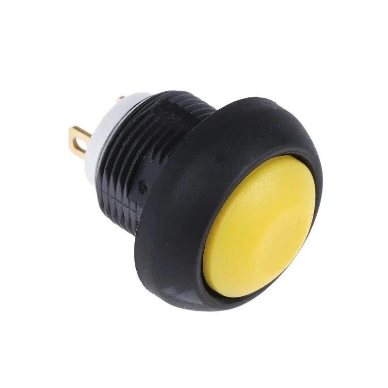 APEM IS Series Push Button Switch, Momentary, 13.6 mm Cutout, SPST, IP67 ISR3SAD500