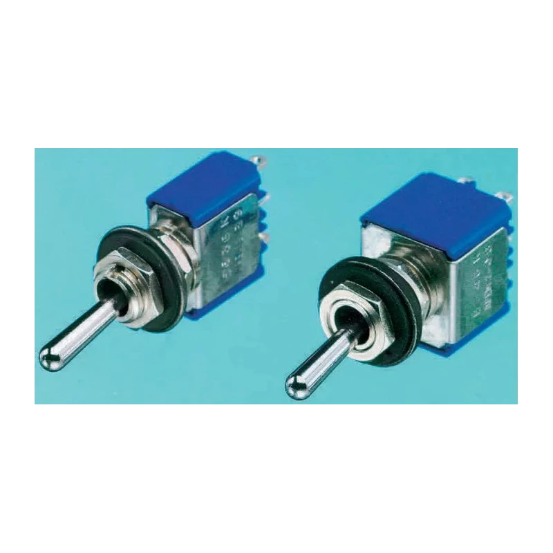 APEM Toggle Switch Panel Mount On-Off-On SPDT Solder Terminal 30 V dc 250 V ac 5639AK