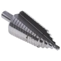 RS PRO High-Speed Steel (HSS) Cone Shank Step Drill Bit 6 to 40 mm, Bright Finish 232-490
