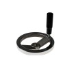 RS PRO Silver Die Cast Aluminium Hand Wheel, 160 mm diameter 237-558