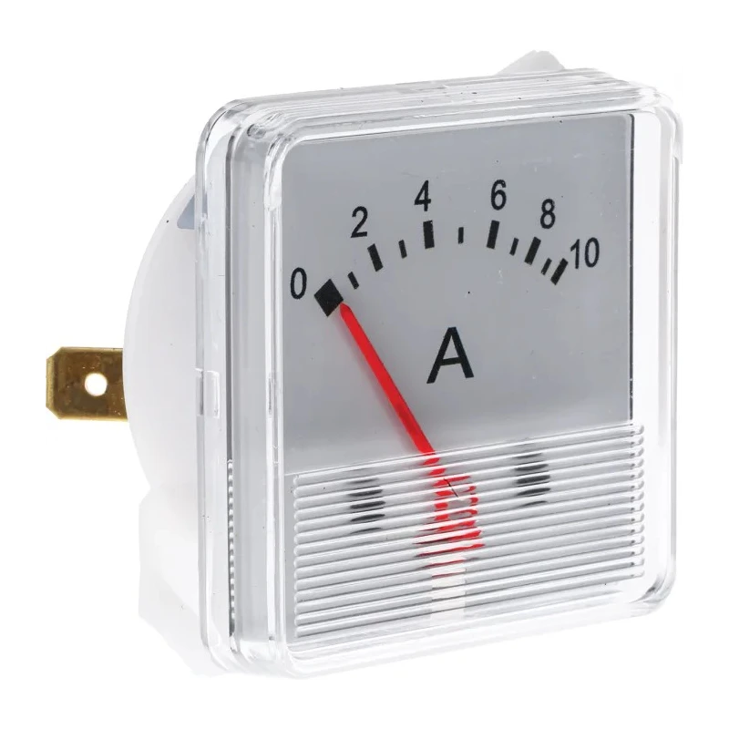 HOBUT Analogue Panel Ammeter 120 A DC x 48 mm, ±8 % Moving Iron F3PAM