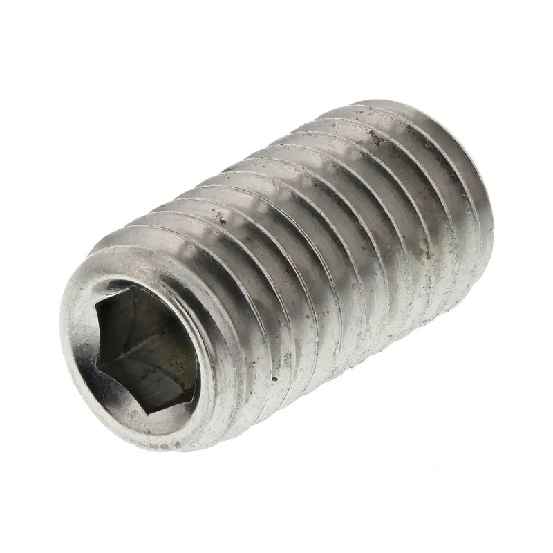 RS PRO Stainless Steel M8 x 16 mm Grub Screw Plain Cup 137-871