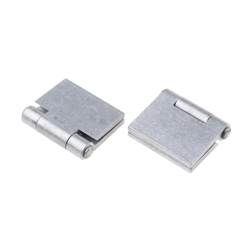 Pinet Aluminium Steel Butt Hinge Rivet Fixing 32mm x 50mm x 3mm 270-2758