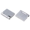 Pinet Aluminium Steel Butt Hinge Rivet Fixing 32mm x 50mm x 3mm 270-2758