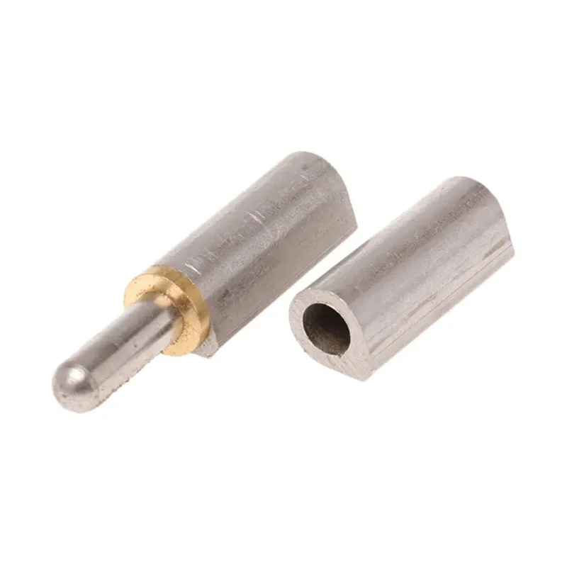 Pinet Stainless Steel Flat Top Hinge with Barrel Pin, Weld-on Fixing, 60 mm x 12 mm 270-2900