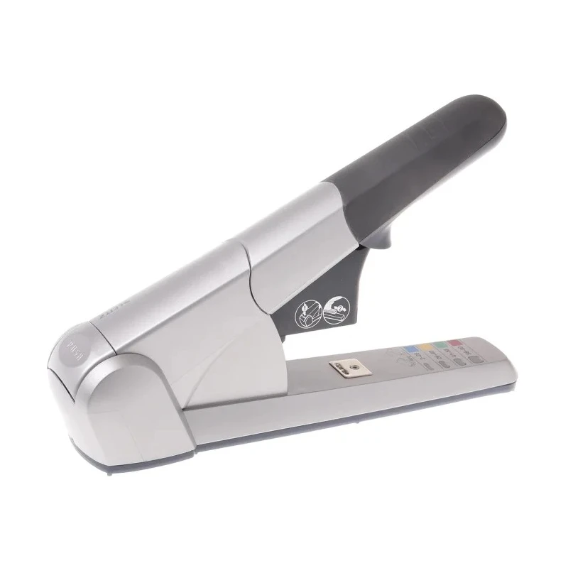 Leitz Full Strip Stapler, 80 Sheet Capacity, Compatible with K10 K12 K6 K8 Staples, Steel, Silver 55510084