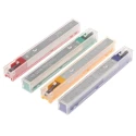 Leitz Full Strip Stapler, 80 Sheet Capacity, Compatible with K10 K12 K6 K8 Staples, Steel, Silver 55510084