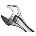 Bahco 31 mm Jaw Capacity Adjustable Spanner 255mm Overall Length Alloy Steel Chrome Finish 8072 C