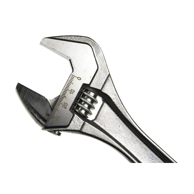 Bahco 31 mm Jaw Capacity Adjustable Spanner 255mm Overall Length Alloy Steel Chrome Finish 8072 C