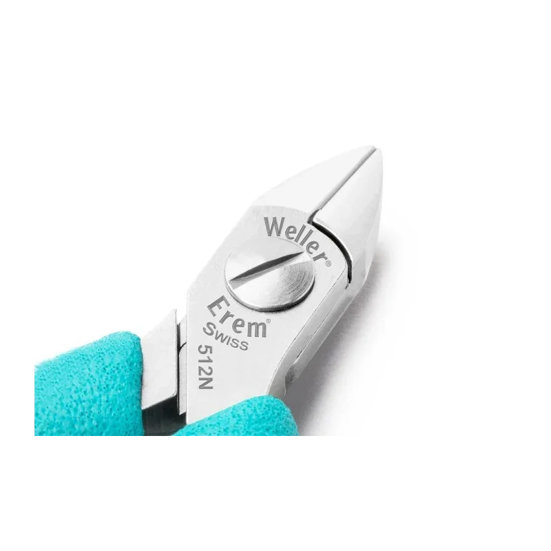 Weller Erem ESD Safe Semi-Flush Steel Jaw Cable Cutter 115mm Overall Length 512N