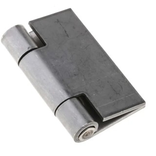 Pinet Stainless Steel Butt Hinge Rivet Fixing 50 mm x 50 mm x 2 mm 270-2679