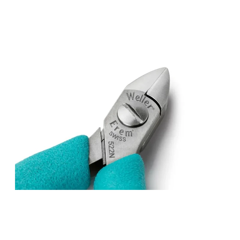 Weller Erem ESD Safe Flush Cable Cutter 1.6mm Cutting Capacity Steel Jaws 115mm Length 522N