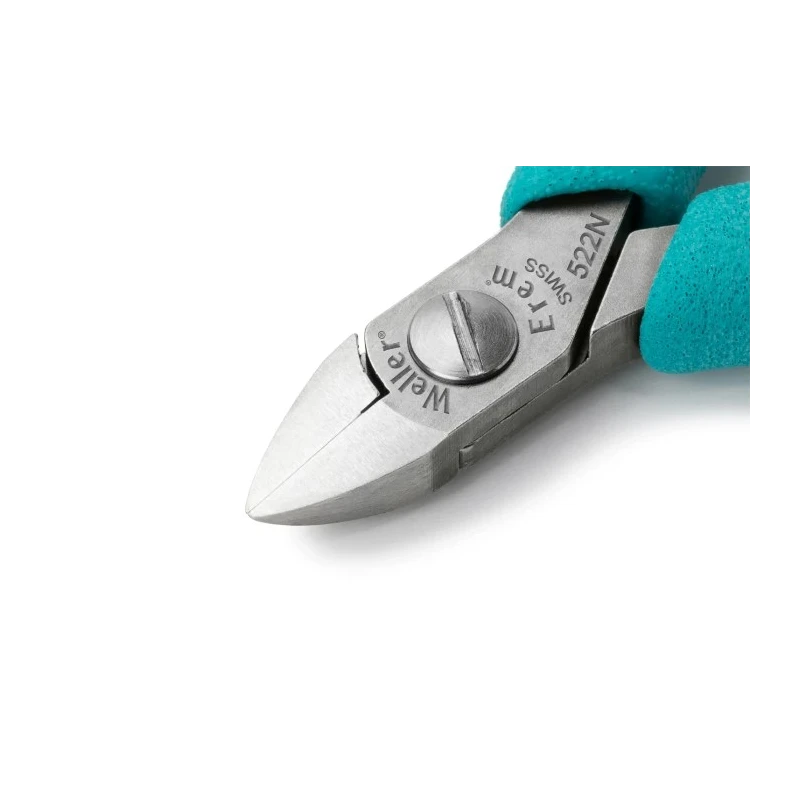 Weller Erem ESD Safe Flush Cable Cutter 1.6mm Cutting Capacity Steel Jaws 115mm Length 522N