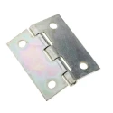 Pinet Zinc Plated Steel Butt Hinge with Barrel Pin, 50 mm x 40 mm x 1.2 mm 50-1-3525