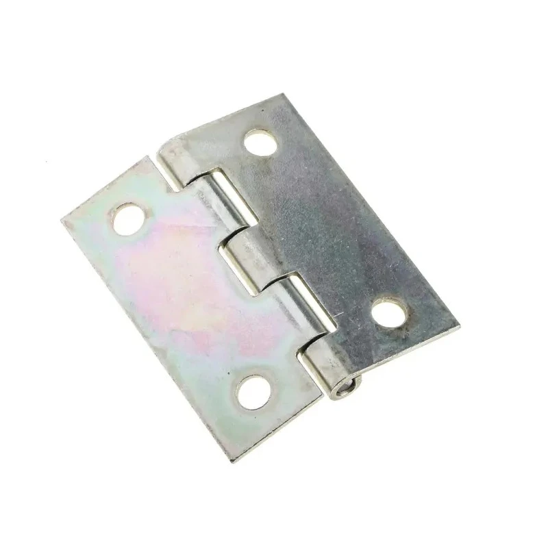 Pinet Zinc Plated Steel Butt Hinge with Barrel Pin, 50 mm x 40 mm x 1.2 mm 50-1-3525