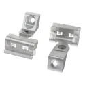 RS PRO Steel Flange with 8 to 14 mm Thickness and 90 kg Maximum Load Capacity 277-294