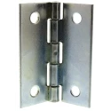 Pinet Zinc Plated Steel Butt Hinge with Barrel Pin, 50 mm x 40 mm x 1.2 mm 50-1-3525