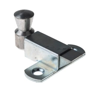 Pinet Steel Zinc Plated Door Bolt 56 mm Zinc Plated Steel 5.5 mm Hole Diameter 16-1-3628