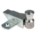 Pinet Steel Zinc Plated Door Bolt 56 mm Zinc Plated Steel 5.5 mm Hole Diameter 16-1-3628