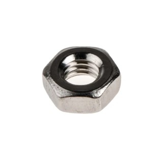 RS PRO Plain Stainless Steel Hex Nut M4, DIN 934 189-579
