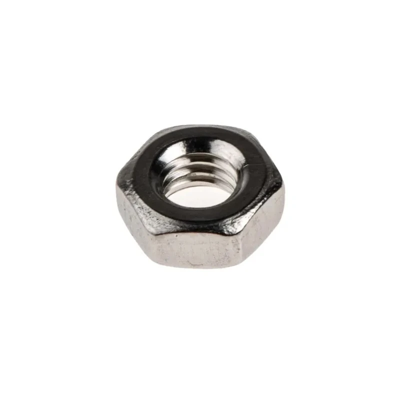 RS PRO Plain Stainless Steel Hex Nut M4, DIN 934 189-579