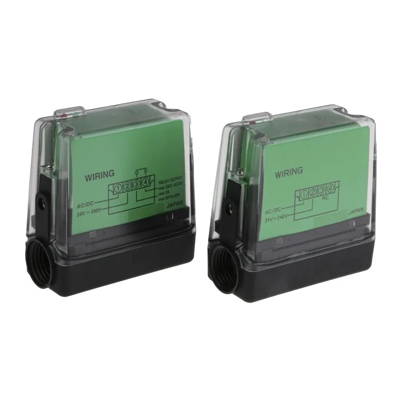 RS PRO Through Beam Receiver Photoelectric Sensor Block Sensor 10 m Detection Range Relay Output IP66 Acrylic Resin 285-891