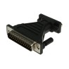 RS PRO D-Sub Adapter Straight 9-Way Female to 25-Way Male Connector Adapter China 218-273
