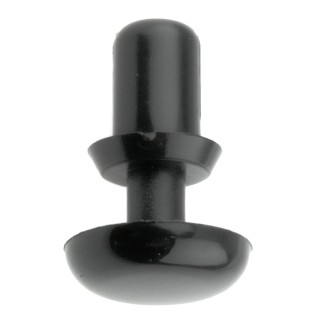 Essentra Nylon Snap Rivet 3 mm, 6.1 mm Length, Plain Finish, Reusable Snap Action SR 3045B