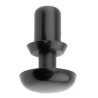 Essentra Nylon Snap Rivet 3 mm, 6.1 mm Length, Plain Finish, Reusable Snap Action SR 3045B