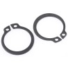 RS PRO Steel External Circlip, 20 mm Shaft Diameter, 19 mm Groove Diameter, Ring Thickness 1.2 mm, Phosphate and Oil 289-297