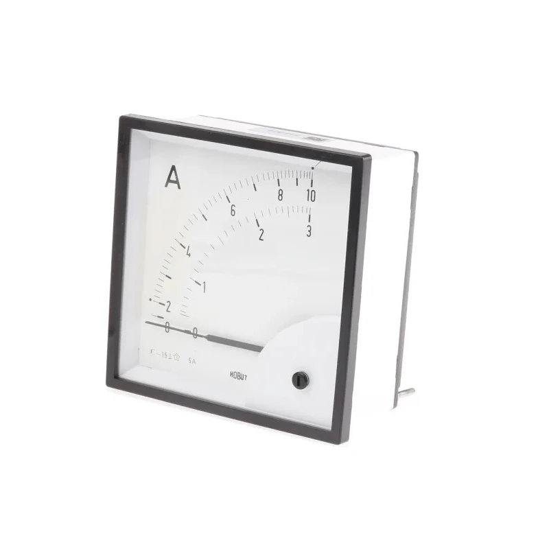 HOBUT Analogue Panel Ammeter AC 92 mm x 92 mm Class 1.5 Moving Iron D96SD