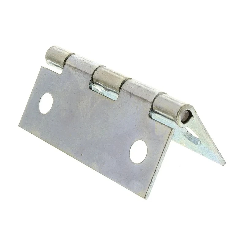Pinet Zinc Plated Steel Butt Hinge with Barrel Pin, Screw Fixing, 50mm x 40mm x 1.2mm 50-1-3526
