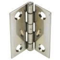 Pinet Stainless Steel Butt Hinge with Barrel Pin, Screw Fixing, 50 mm x 40 mm x 1.2 mm 52-1-3592
