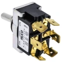 TE Connectivity Toggle Switch Panel Mount On-Off-On DPDT Tab Terminal 30 V dc 250 V ac AWTP1504