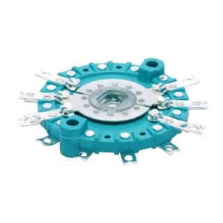 NSF Rotary Switch Wafer 32mm Diameter 2 Positions 6 Contacts 300V AC/DC 454483MK