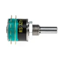 NSF GX Non Short DP6T Rotary Switch 250mA, Panel Mount, Solder Terminal, 125V AC, 60V DC DP6T
