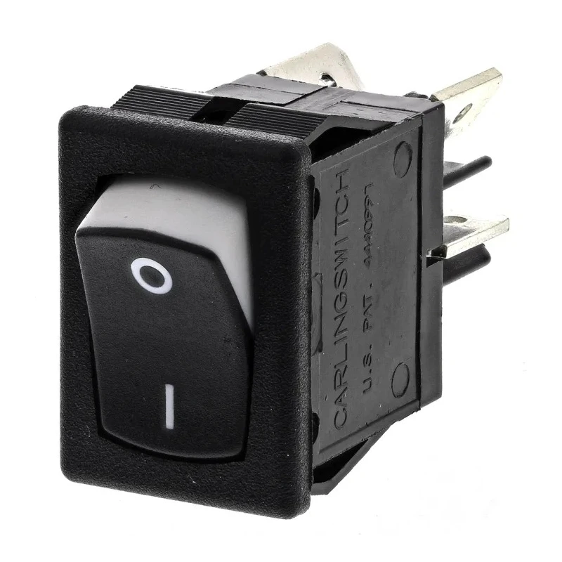 Carlingswitch DPST On-Off On-Off Aluminium Panel Rocker Switch 8A 125V AC 28V DC 621-1591909WXCS