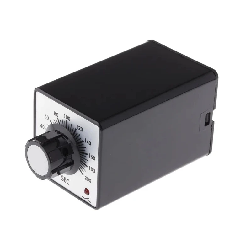 Tempatron 2B Series Timer Relay 2-Contact, DPDT Switch Configuration, 12 V dc/ac, 5 to 200 s ON Delay 2BDE200SLP12VDC