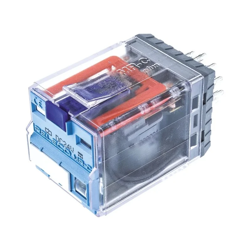 Releco 24V DC Coil PCB Power Relay 10A Switching Current 3PDT MRC Series C3-A30X / DC 24 V