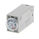 Omron H3Y-4 Series DIN Rail Surface Mount Timer Relay 4-Contact 125 V dc 24V ac 0.5 to 10 s 1-Function 4PDT H3Y-4 DC24 10S