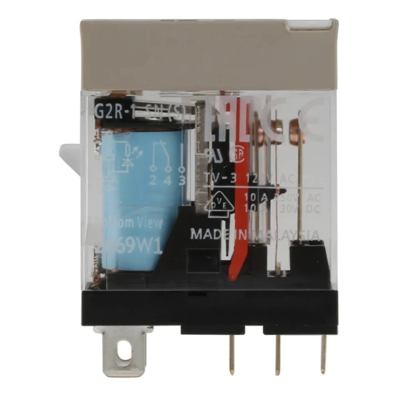 Omron Power Relay 12V dc Coil 10A Switching Current SPDT G2R-1-SN 12VDC (S)