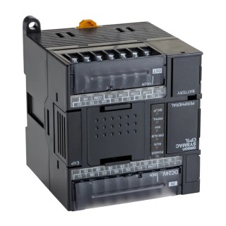 Omron CP1L Series PLC CPU, 12-Input, PNP/NPN Input, 8 Outputs, PNP Output, 3.6A Output Current 