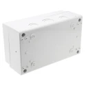 Scame Industrial Power Socket 16A 415V IP44 Red Surface Mount 3P+PE Series 671 MPN 