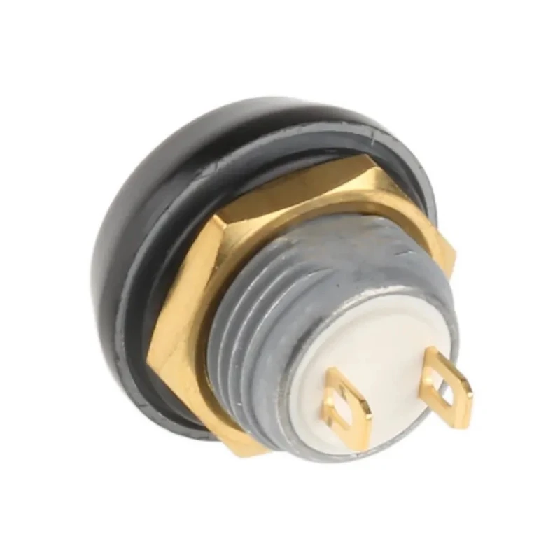 ITW Switches 59 Series Miniature Momentary Push Button Switch, Panel Mount, Yellow Actuator, 13.6 mm Cutout, SPST 59-115