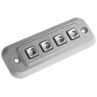 Storm IP65 4 Key Die Cast Zinc Keypad IP65