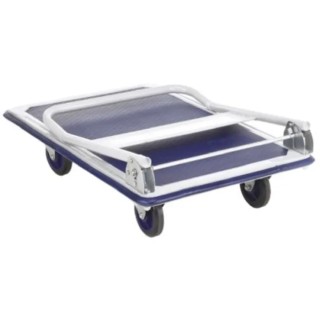 RS PRO Foldable Flatbed Steel Platform Trolley, 150 kg Load Capacity, 810 mm Height, 730 mm Length, 470 mm Width 251-952