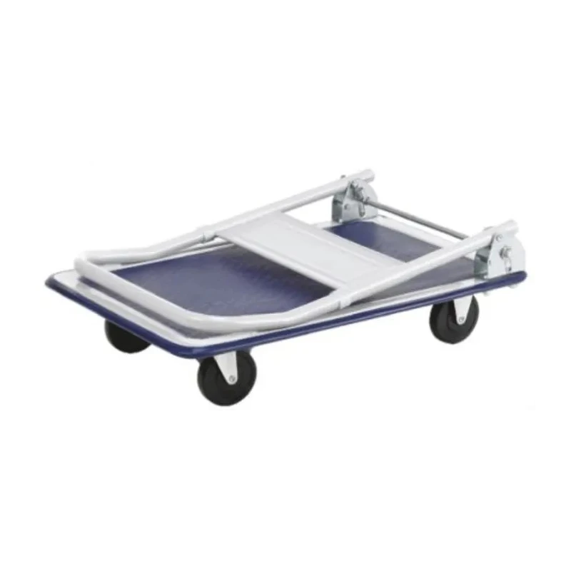 RS PRO Foldable Flatbed Steel Platform Trolley, 150 kg Load Capacity, 810 mm Height, 730 mm Length, 470 mm Width 251-952